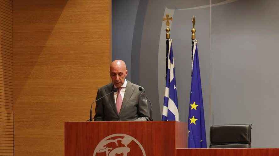 Ομιλία Προέδρου ΕΒΕΑ κ. Γιάννη Μπρατάκου στο Δ.Σ. του ΕΒΕΑ παρουσία του υπουργού Ναυτιλίας και Νησιωτικής Πολιτικής κ. Βασίλη Κικίλια, 15.6.26